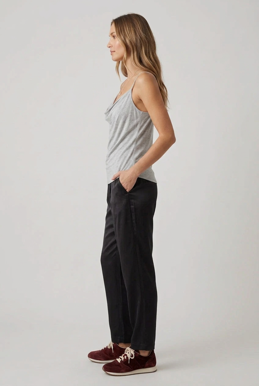 Women’s Jersey Drape Neck Cami Top