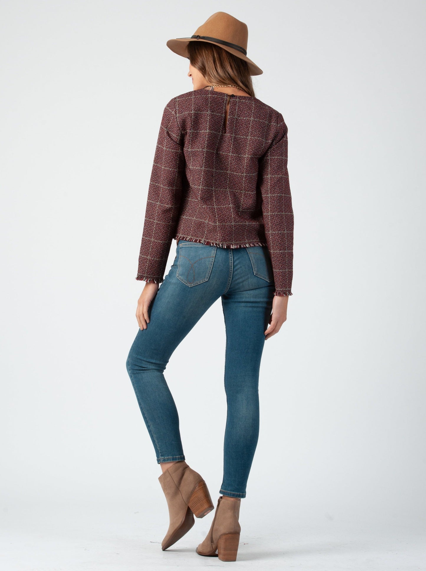 Women’s Tweed Blouse