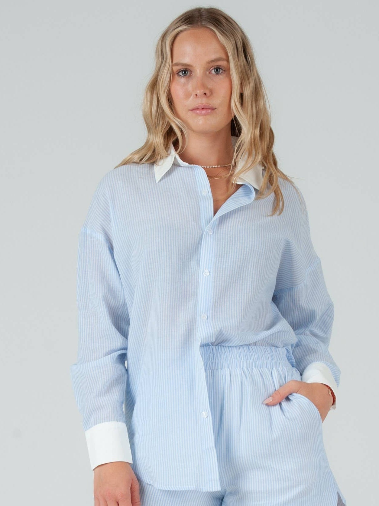 MATCHING STRIPED SET