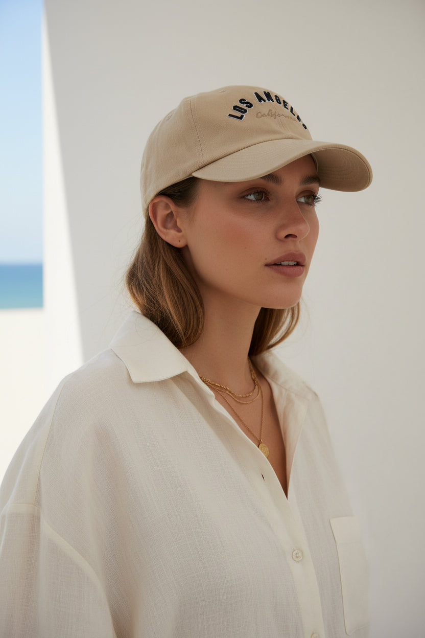 LA, CA Cotton Baseball Cap