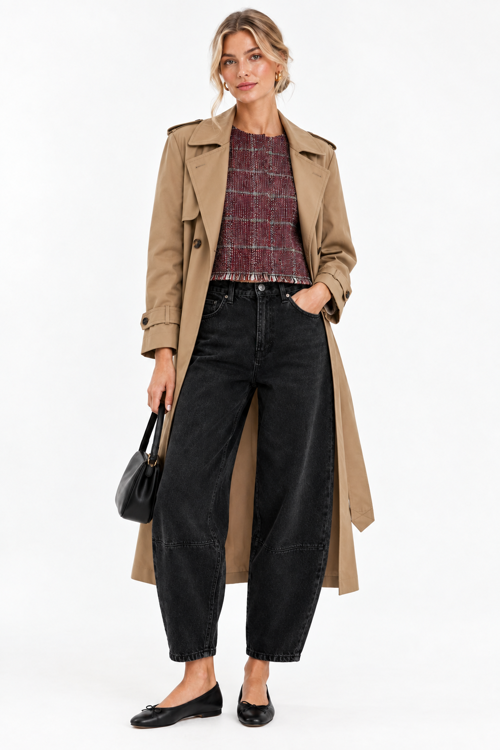 Women’s Tweed Blouse