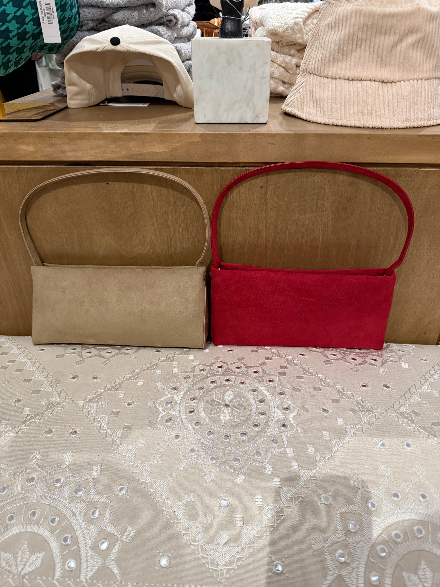Women’s Faux Suede Purse