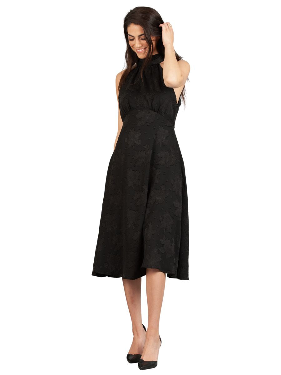 Women’s Mock Neck Midi Dress