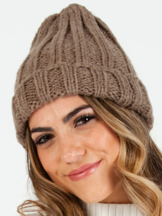 Women’s Thick Ribbed Beanie