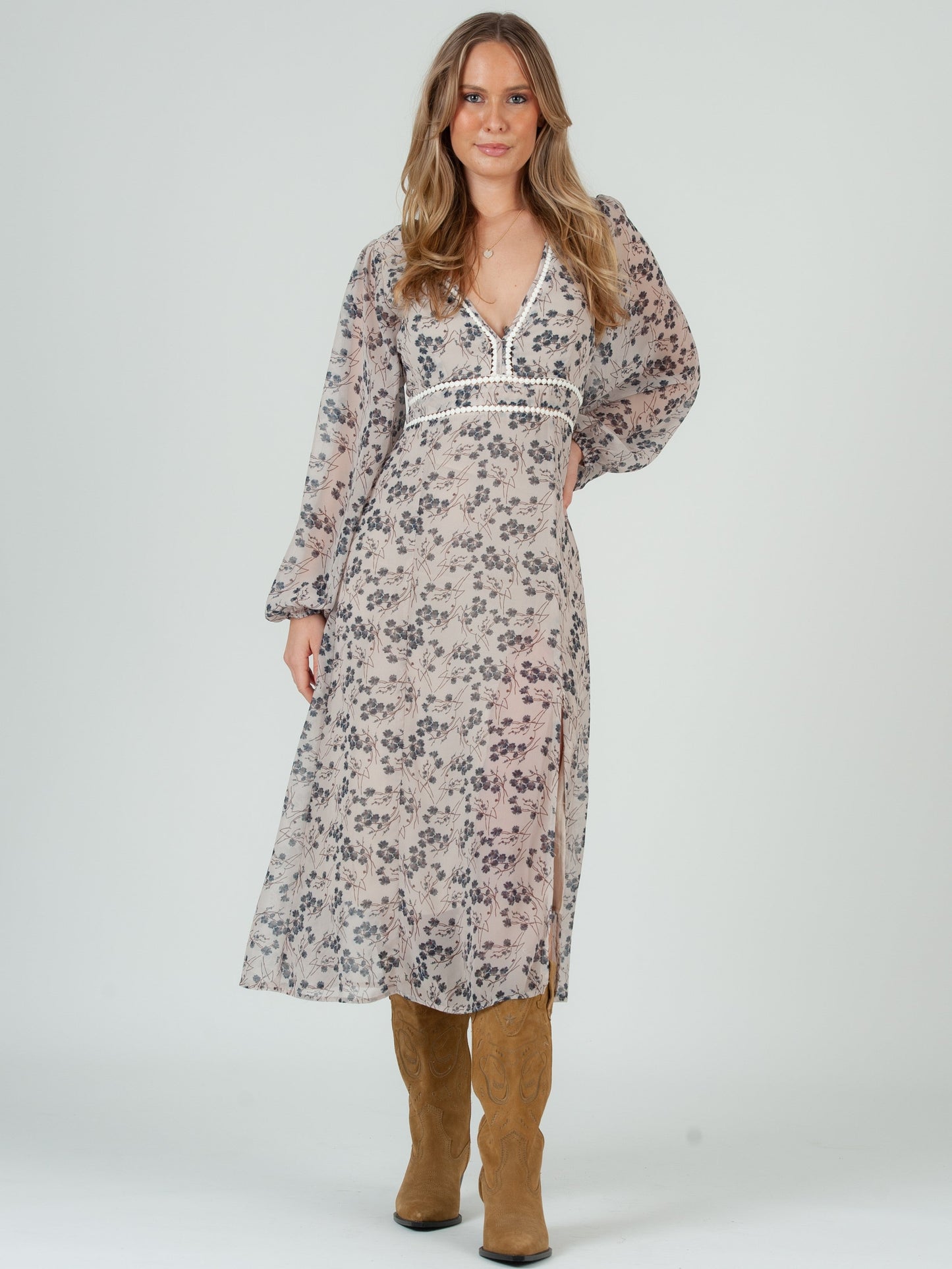 Women’s Floral Midi Dress