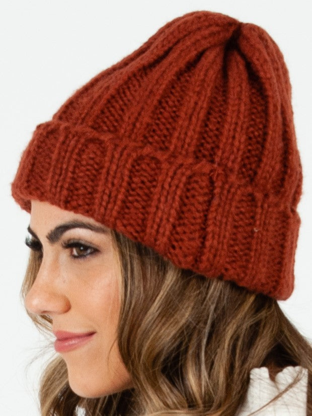 Women’s Thick Ribbed Beanie