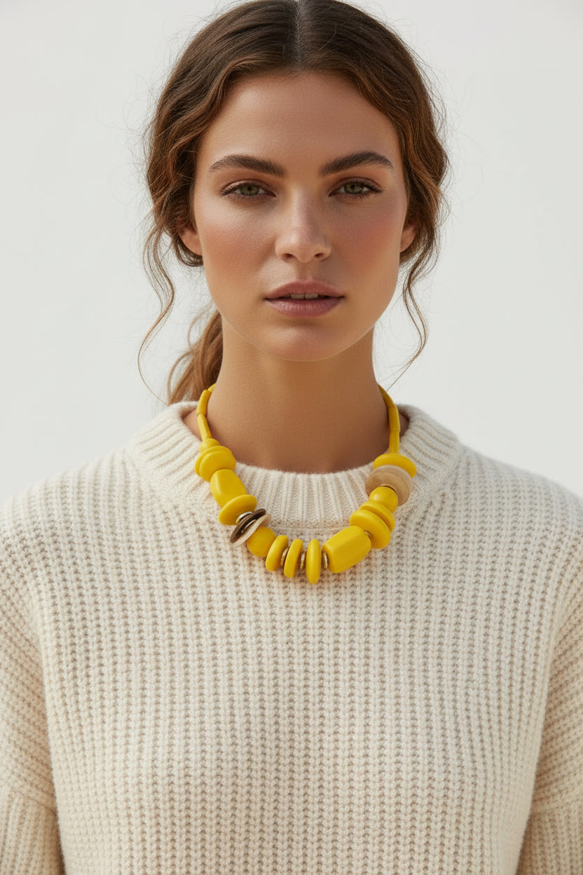 Women’s Resin Long Necklace