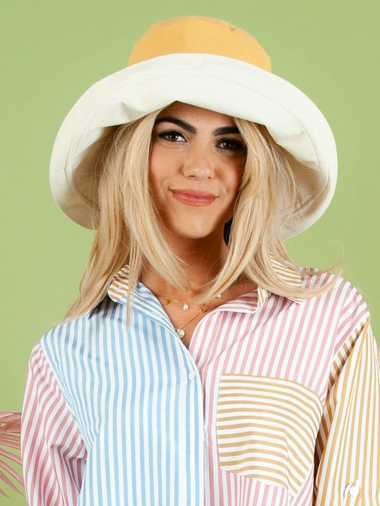 REVERSIBLE BUCKET HAT