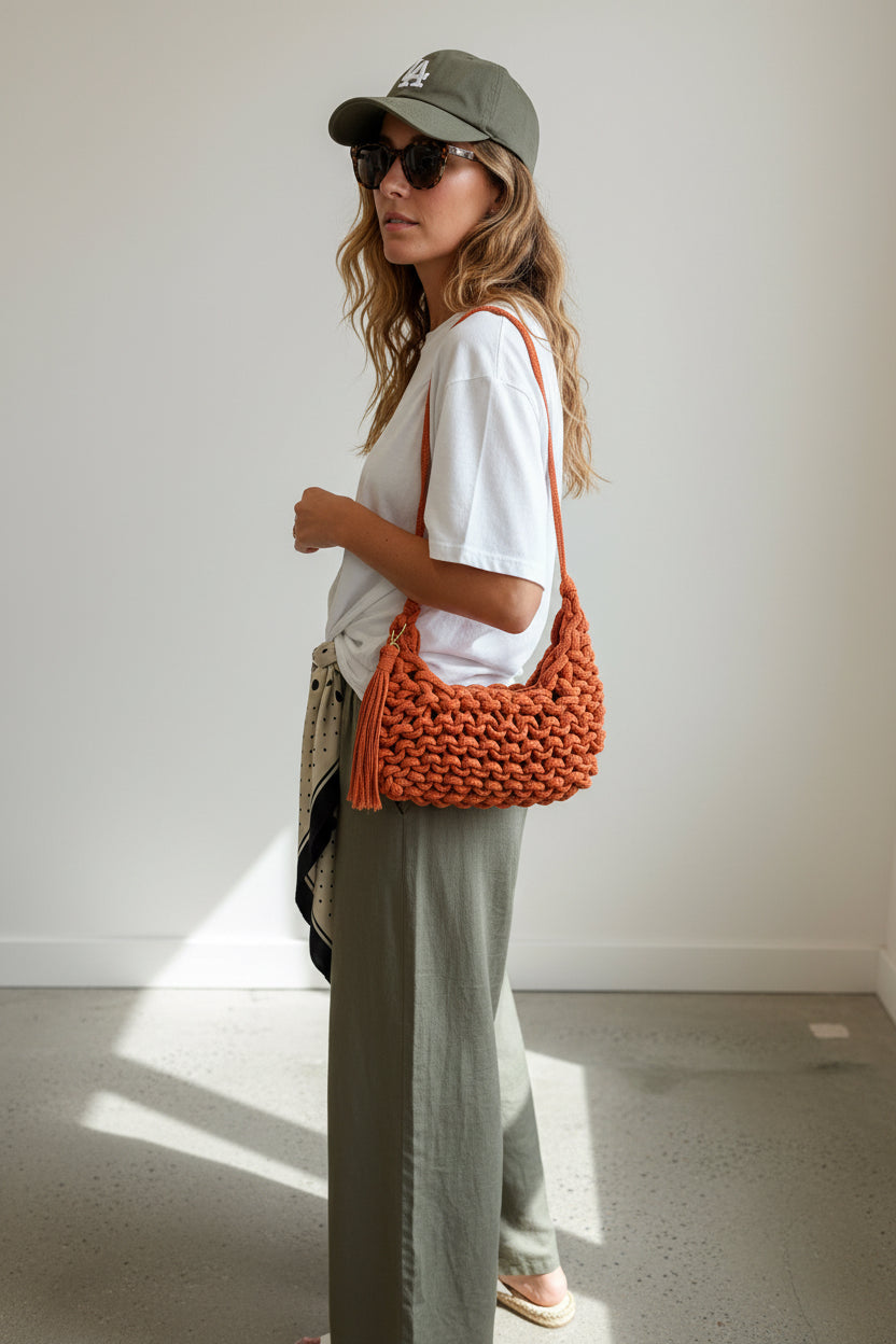 Braided Rope Purse