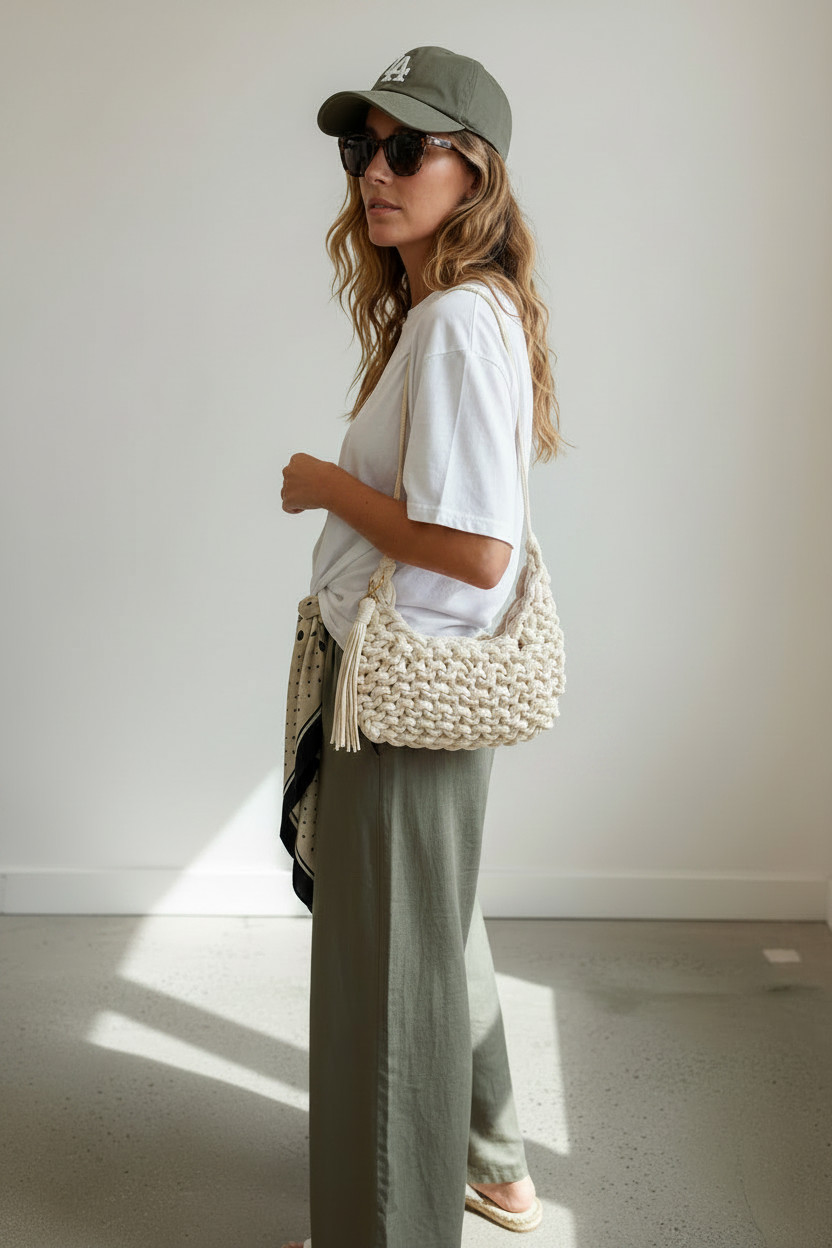 Braided Rope Purse