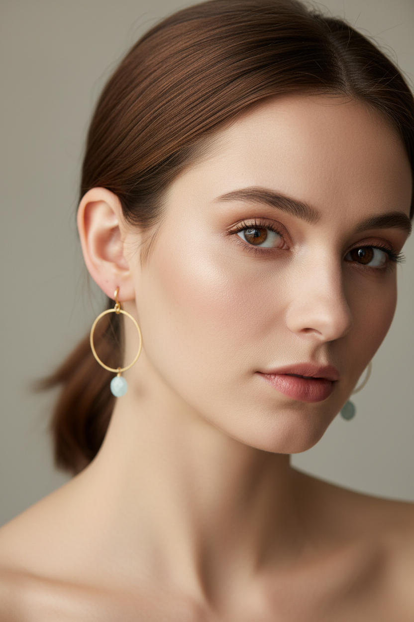 Women’s Burmese Jade earrings
