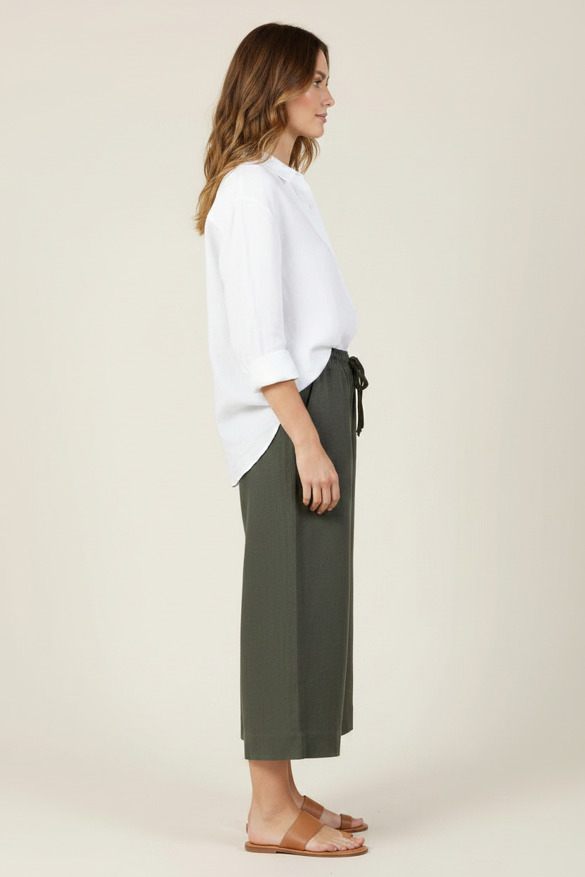 Women’s Linen Wide Leg  Pants