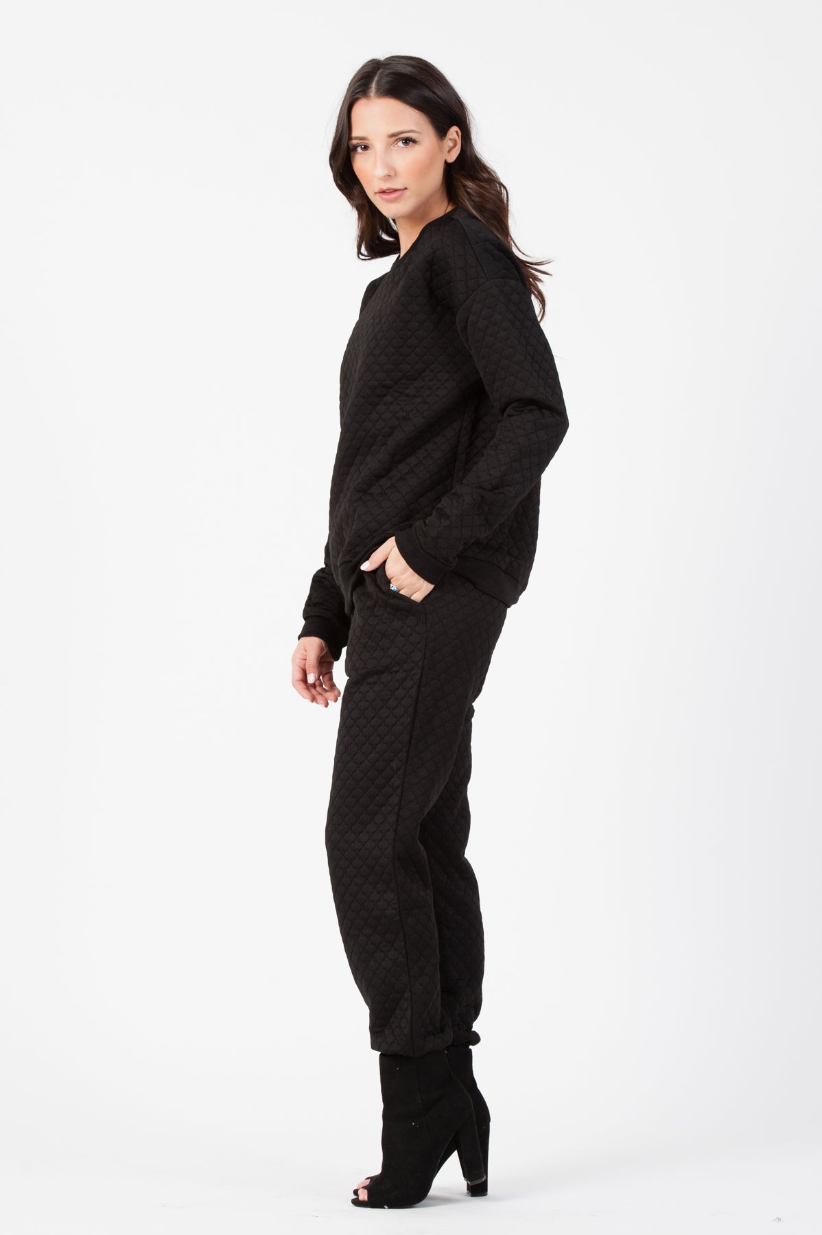 Women’s Quilted Jogger Pants