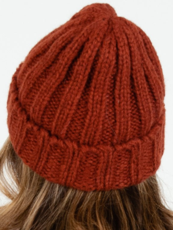 Women’s Thick Ribbed Beanie