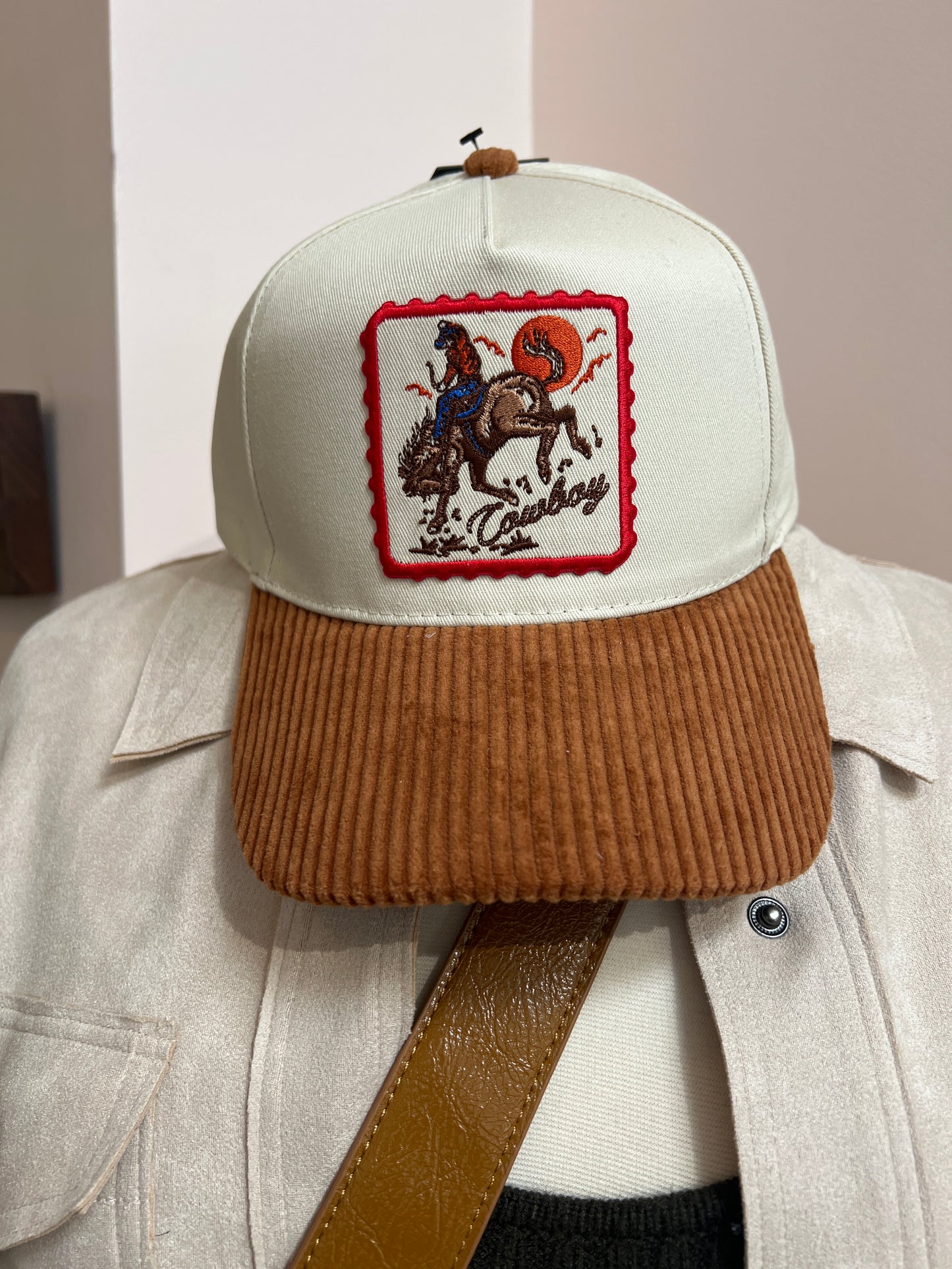 Women’s “Cowboy” Patch Baseball Cap