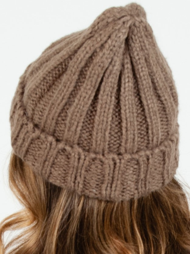 Women’s Thick Ribbed Beanie