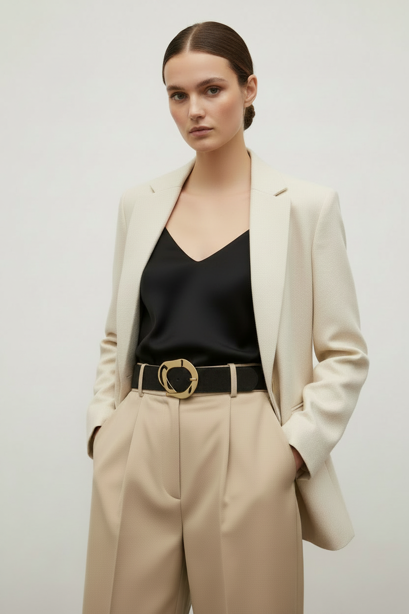 Women’s Italian leather belt