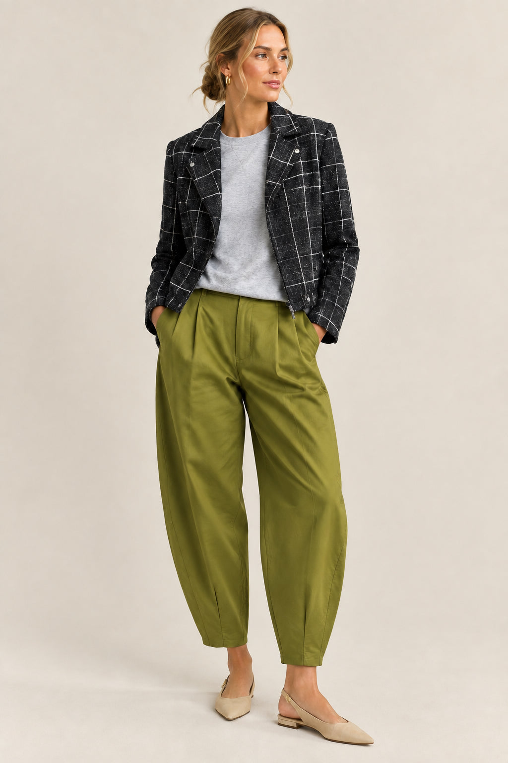 Women’s Tweed Moto Jacket