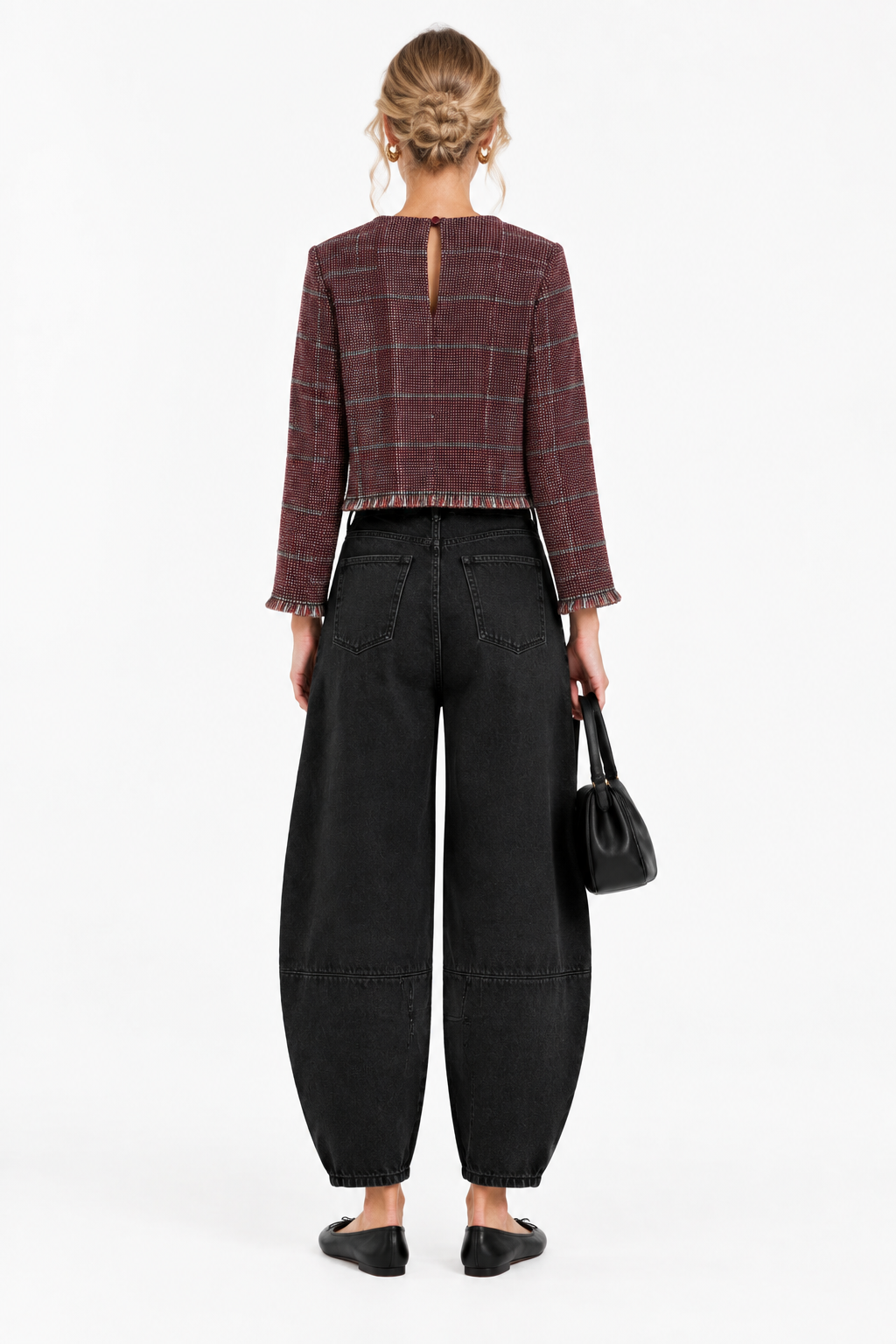 Women’s Tweed Blouse