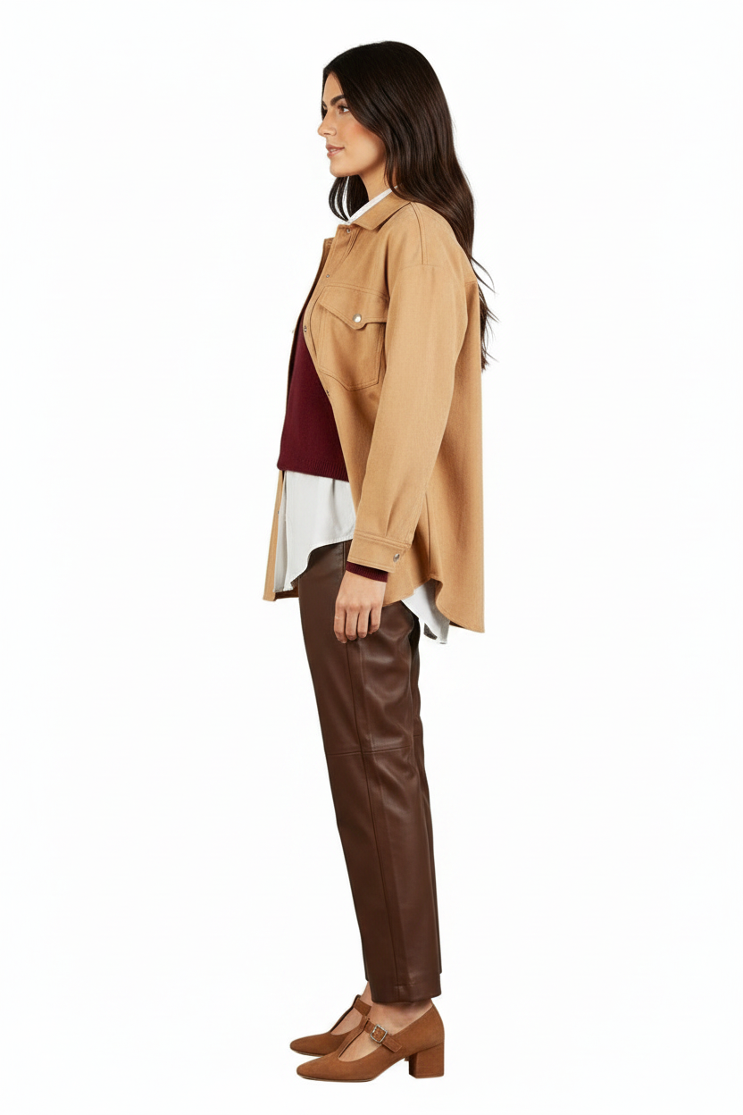 Women’s Faux Suede Shacket