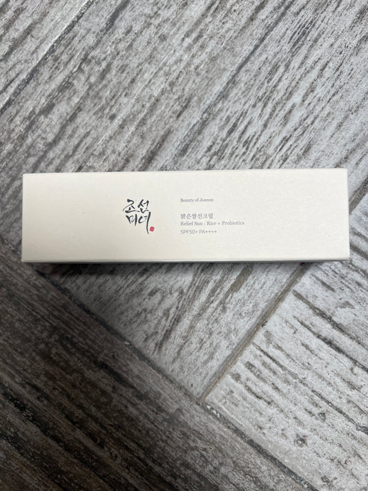 Beauty of Joseon Relief Sun: Rice + Probiotics Sun Cream spf 50+ PA++++