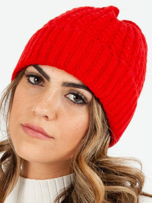Women’s Cable Knit Fisherman Beanie