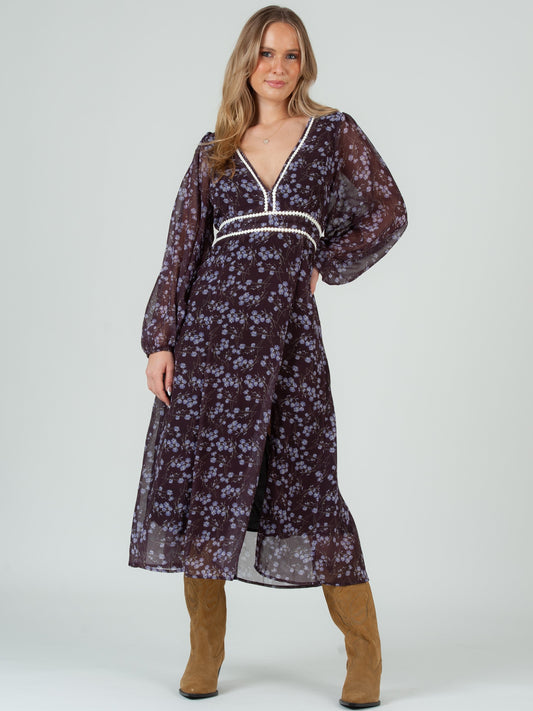 Women’s Floral Midi Dress