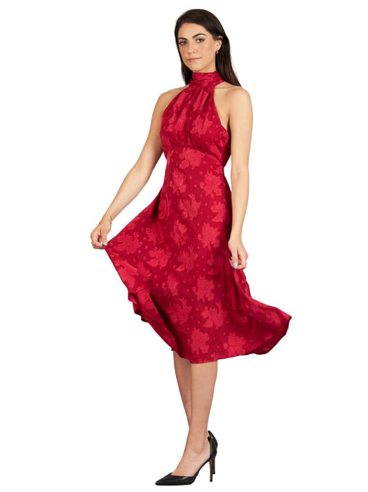 Women’s Mock Neck Midi Dress