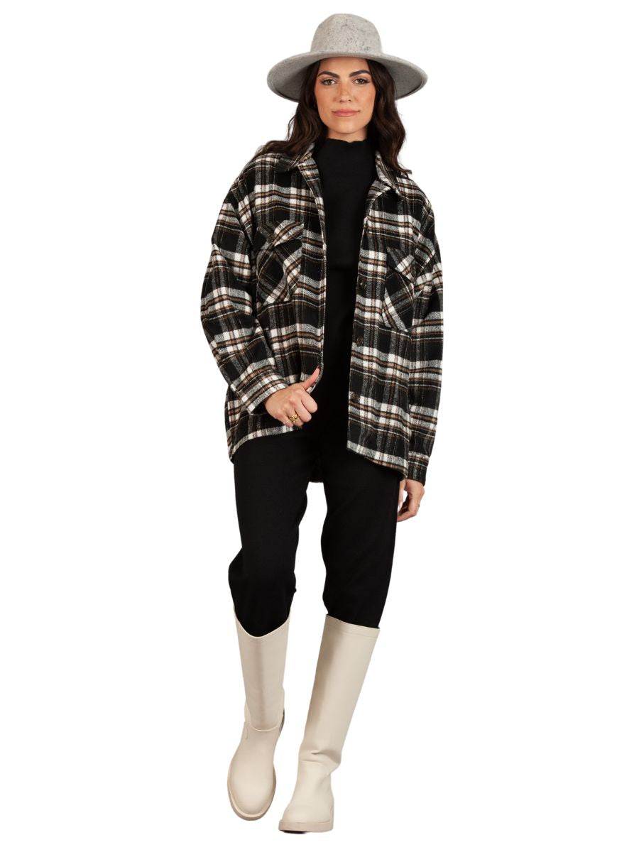 Women’s Plaid Flannel Shacket