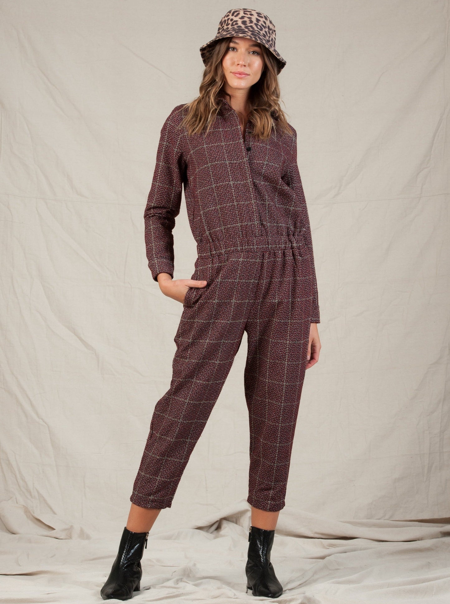Women’s Tweed Coveralls