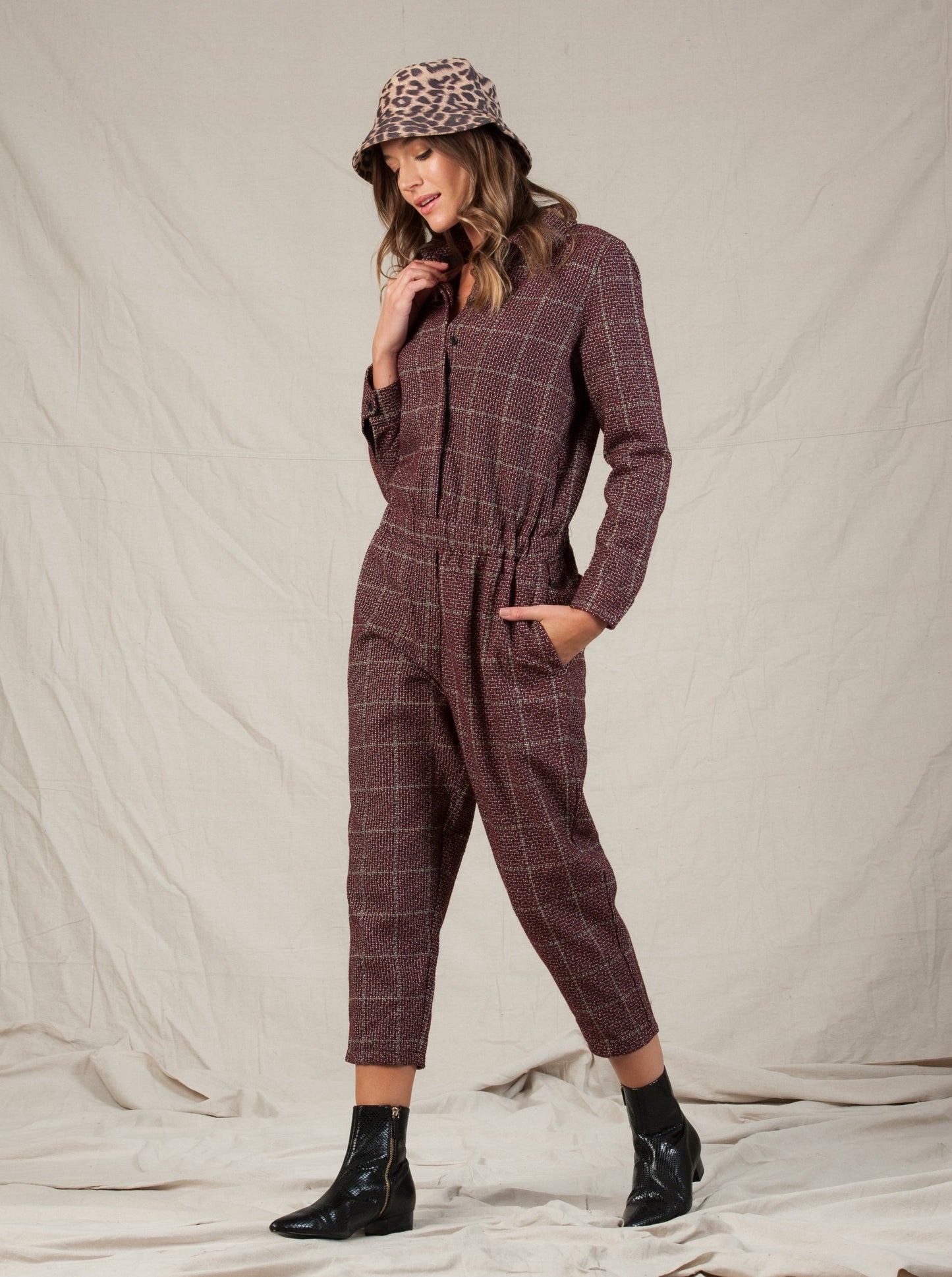 Women’s Tweed Coveralls