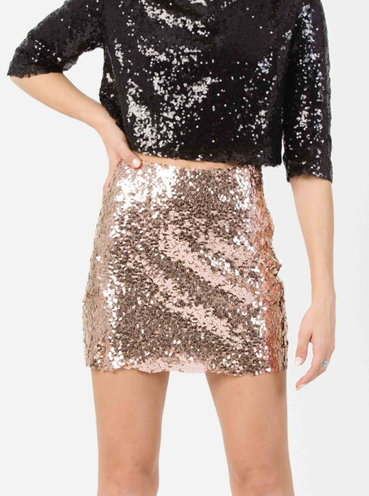 Women’s Sequin Mini Skirt