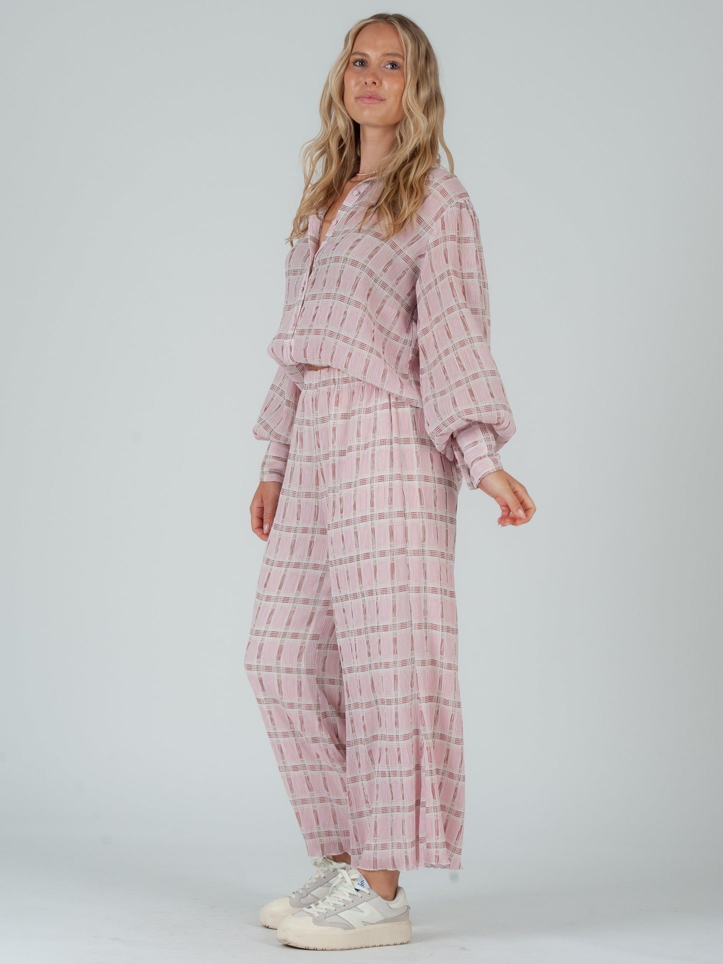 Women’s Plaid Print Pants