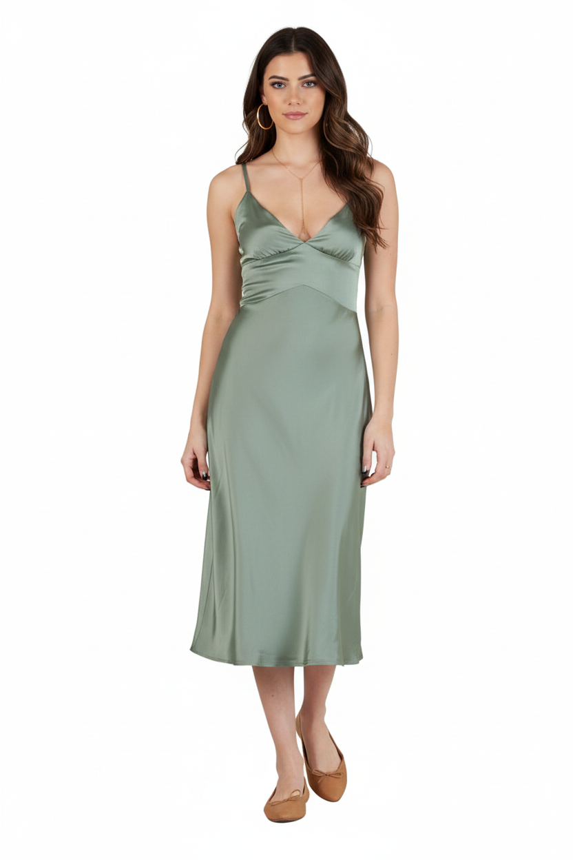 Women’s Satin Slip Dress