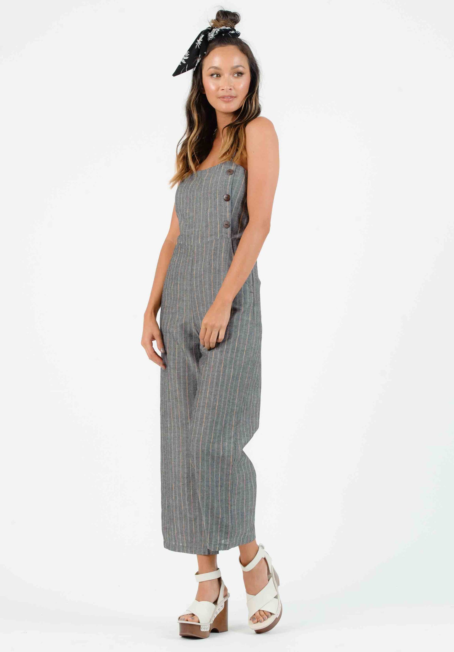 Women’s Cotton Linen Jumpsuit