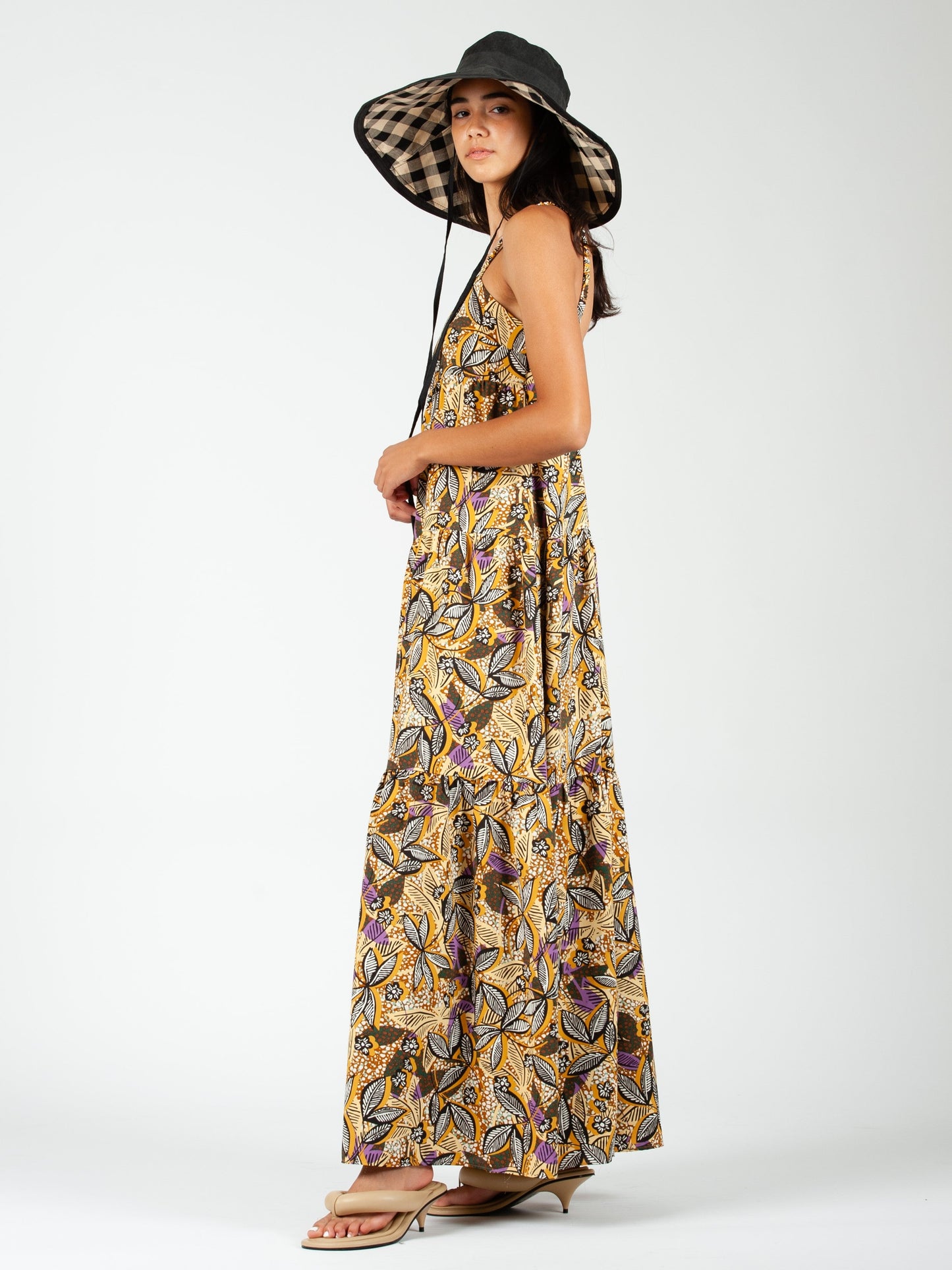 Women’s Fig Leaf Maxi Dress