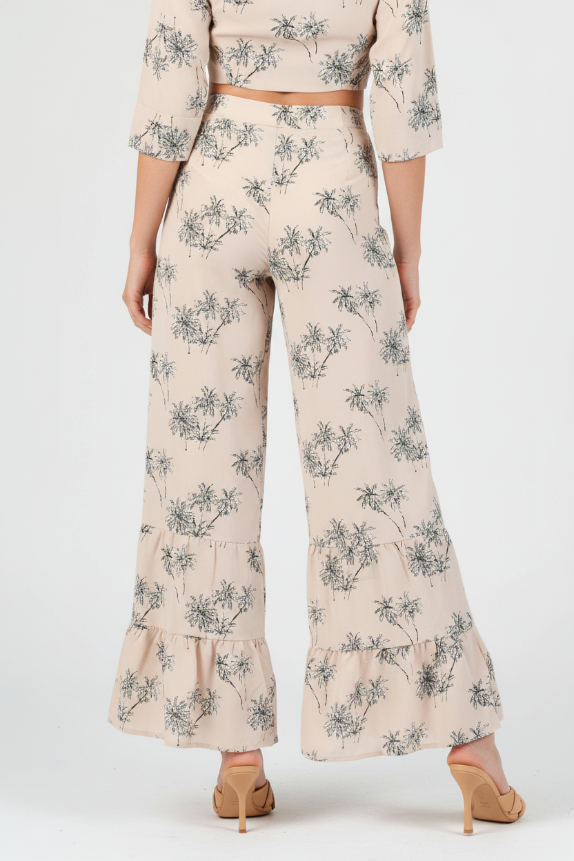 Women’s Palm Print Pants