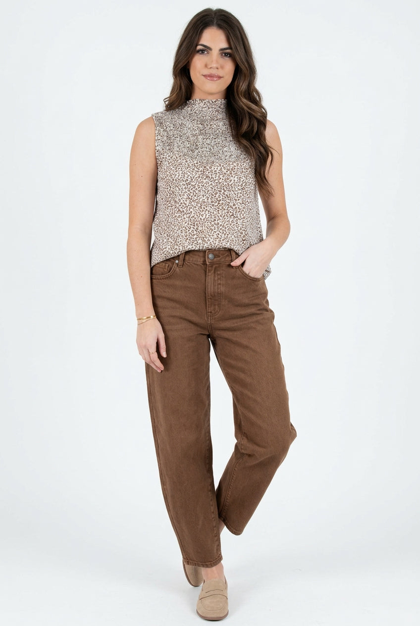 Women’s Doe Print Top