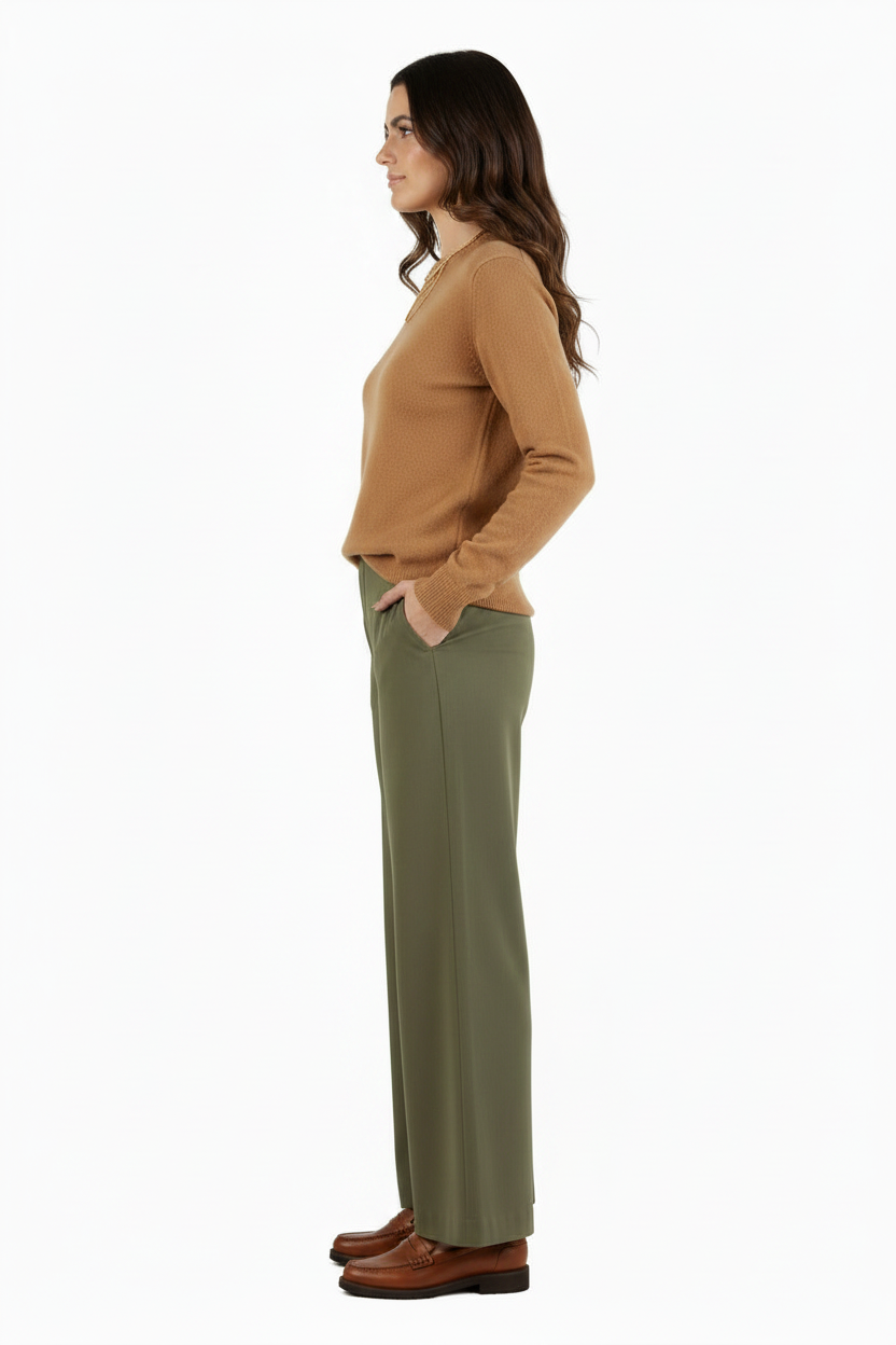Women’s Cotton Wide leg trousers