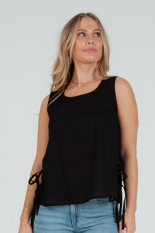 Women’s Linen Shell Tank Top