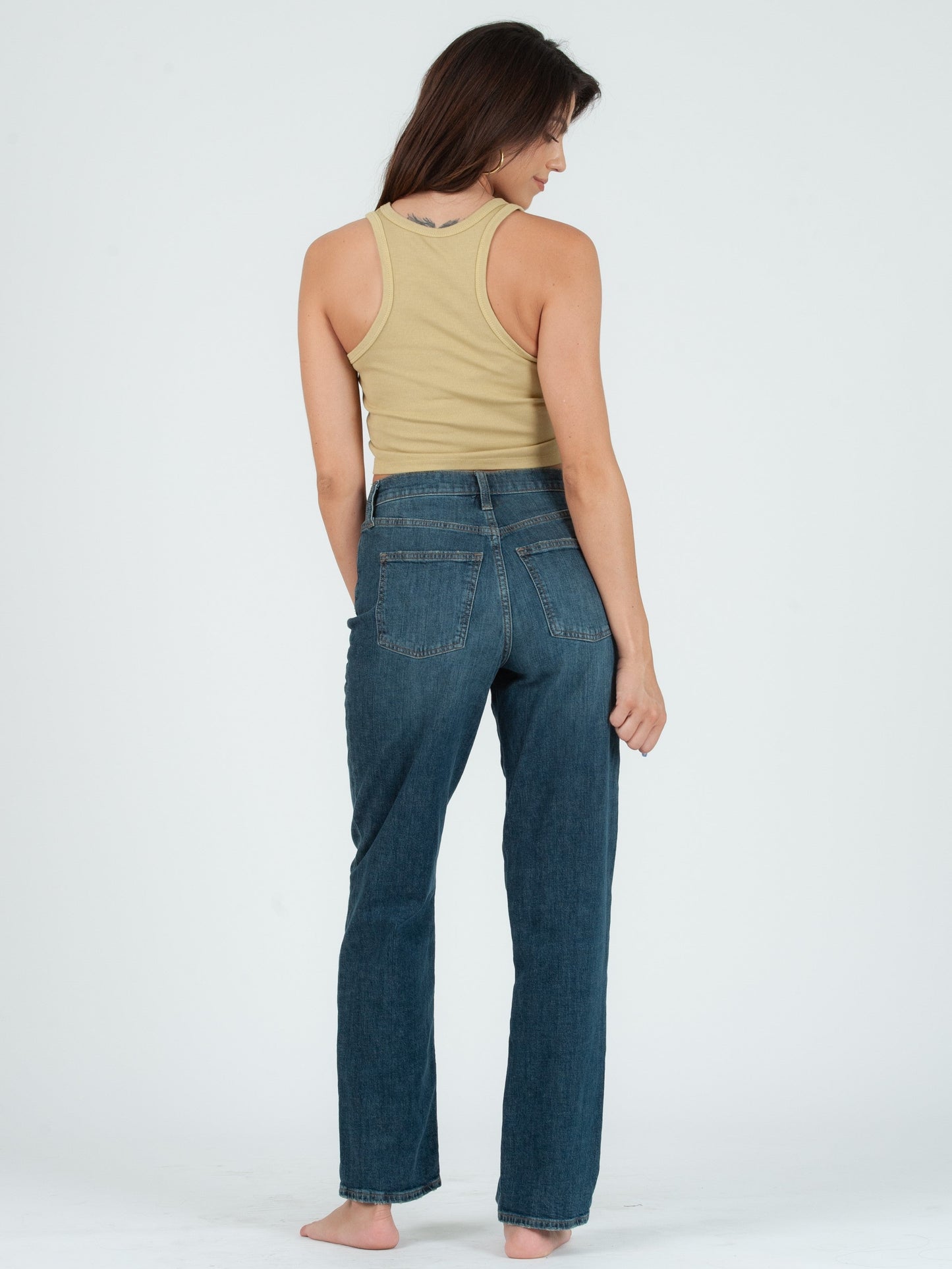 Women's Knit Tank Top CITRON