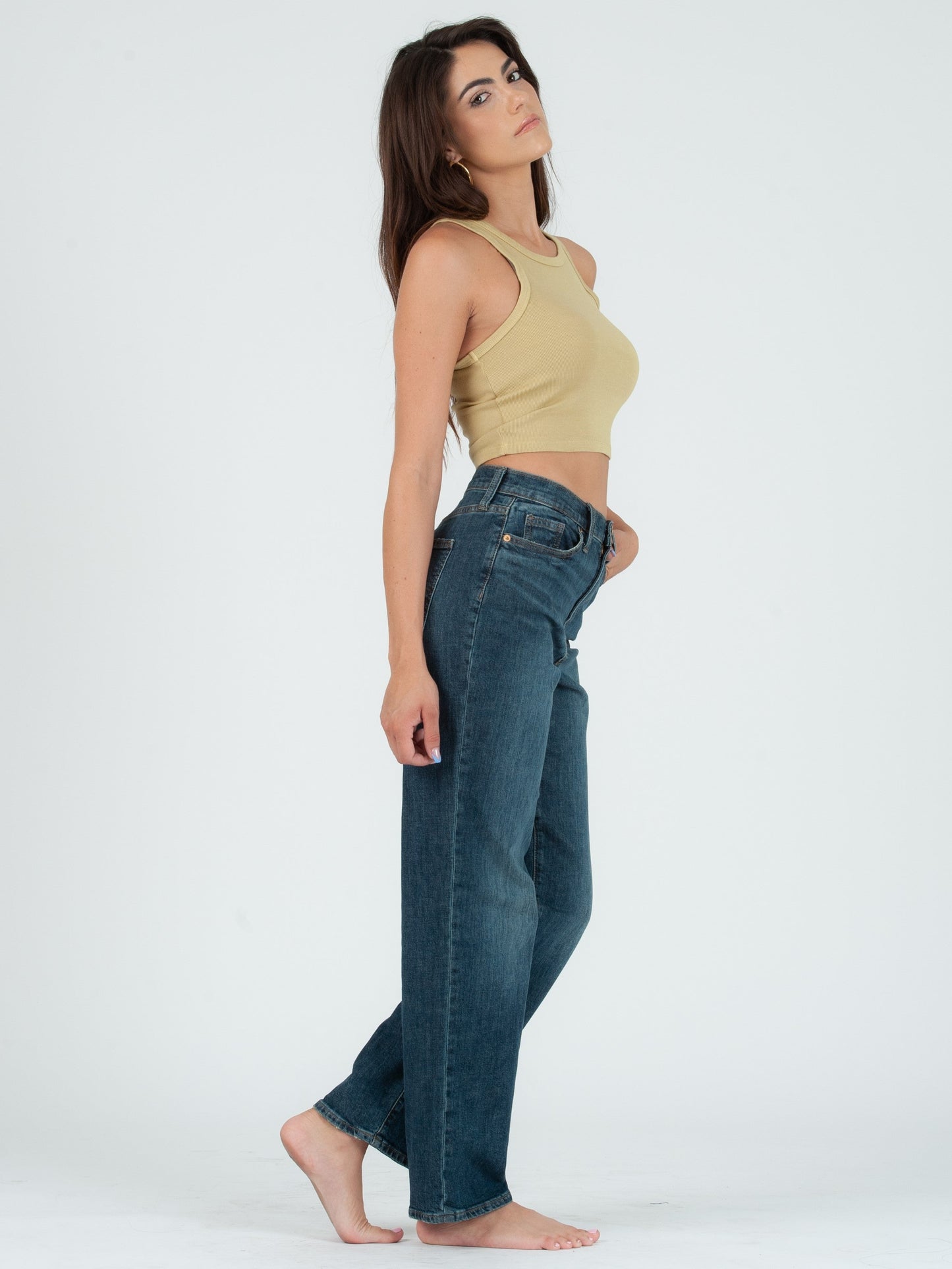 Women's Knit Tank Top CITRON