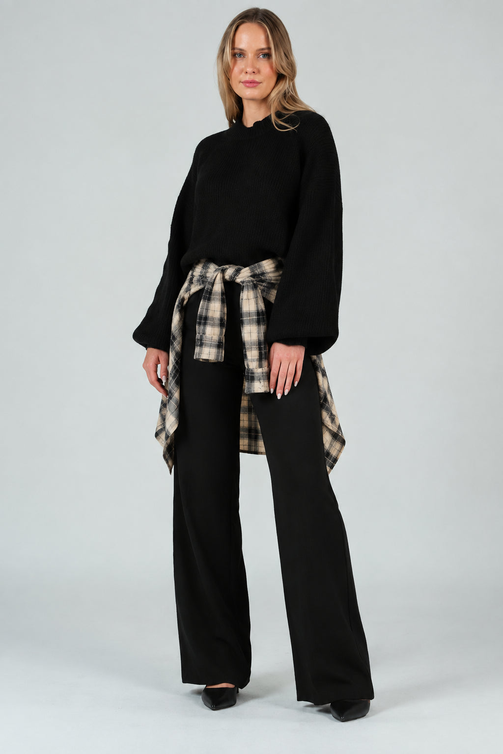 Women's Mock Neck Sweater