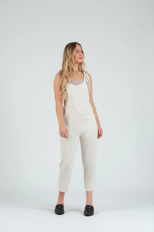 Women's Linen Rayon Overalls